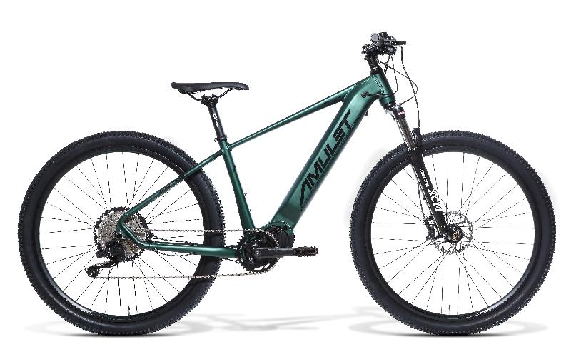 AMULET  29 eRival 5.0 SR barva RACING GREEN /BLACK 2023 kola 29 baterie 20 Ah