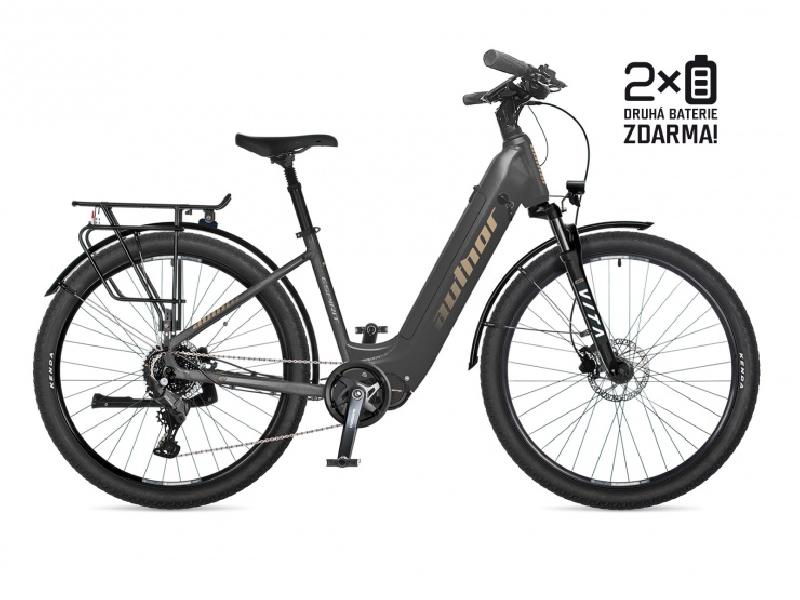 Elektrokolo author 4023 espirit barva seda cerna zlata