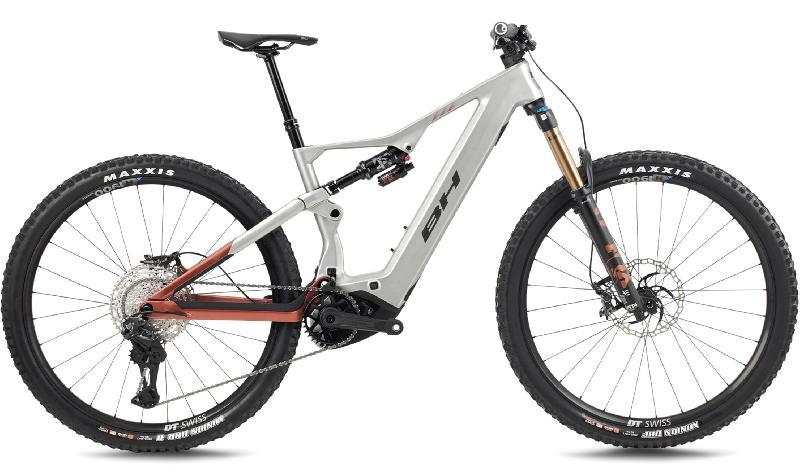 BH iLYNX+ NX TRAIL CARBON 8.7 EX876 barva SILVER / BRICK RED / BLACK 2026 kola 29 baterie 22,22 Ah