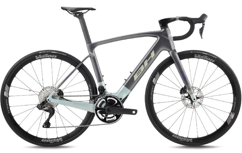 BH iRS1 CARBON 1.6 EC166 barva DARK GREY / AQUAMARINE / LATÉ 2026 kola 28 baterie 17,5 Ah