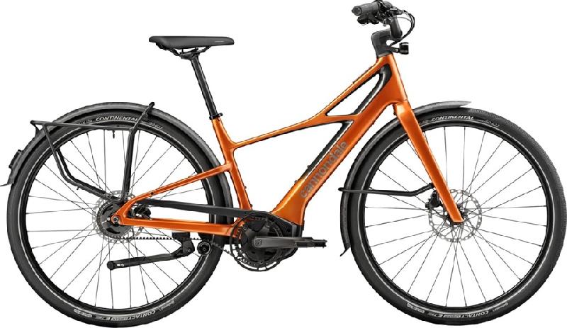 Elektrokolo cannondale 3490 flyingv 2 barva oranzova cerna 1