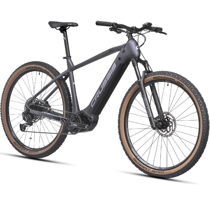 CRUSSIS ONE-Largo 9.10-(720 Wh) barva ŠEDÁ ČERNÁ 2025 kola 29 baterie 20 Ah