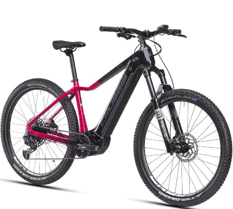 CRUSSIS e-Guera 10.10-(900 Wh) barva FIALOVÁ ČERNÁ 2025 kola 27,5 baterie 25 Ah
