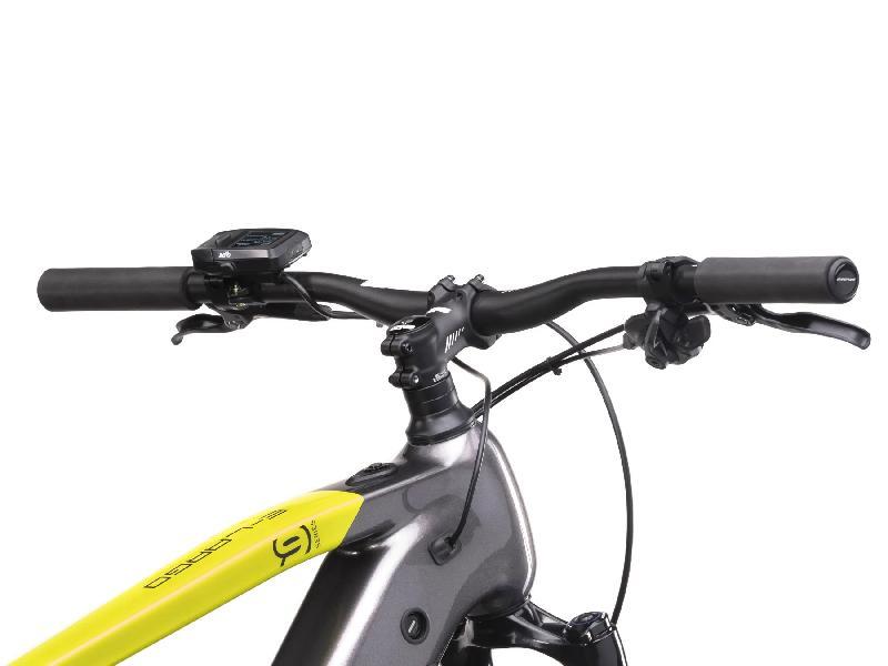 Elektrokolo crussis 2965 e largo 9 10 720 wh barva seda zluta cerna   predvadeci kolo c 35 6