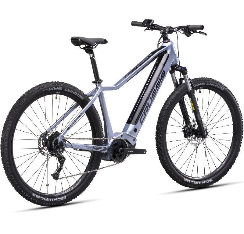 Elektrokolo crussis 3109 e fionna 7 10 720 wh barva svetle fialova cerna   predvadeci kolo c 27 2
