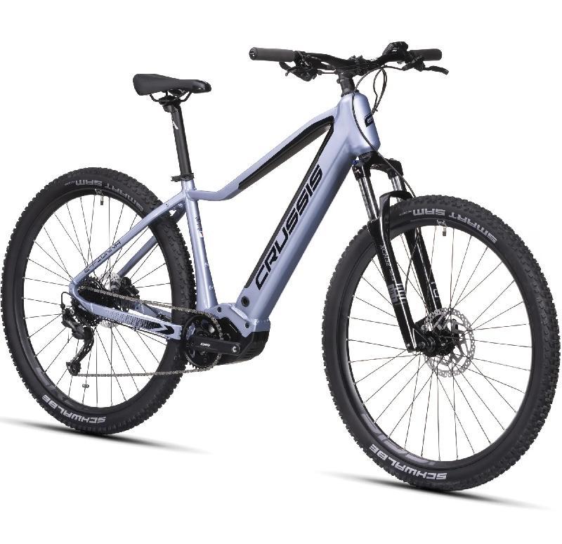 CRUSSIS e-Fionna 7.10-(720 Wh) barva SVĚTLE FIALOVÁ ČERNÁ - PŘEDVÁDĚCÍ KOLO č.27 2025 kola 29 baterie 20 Ah