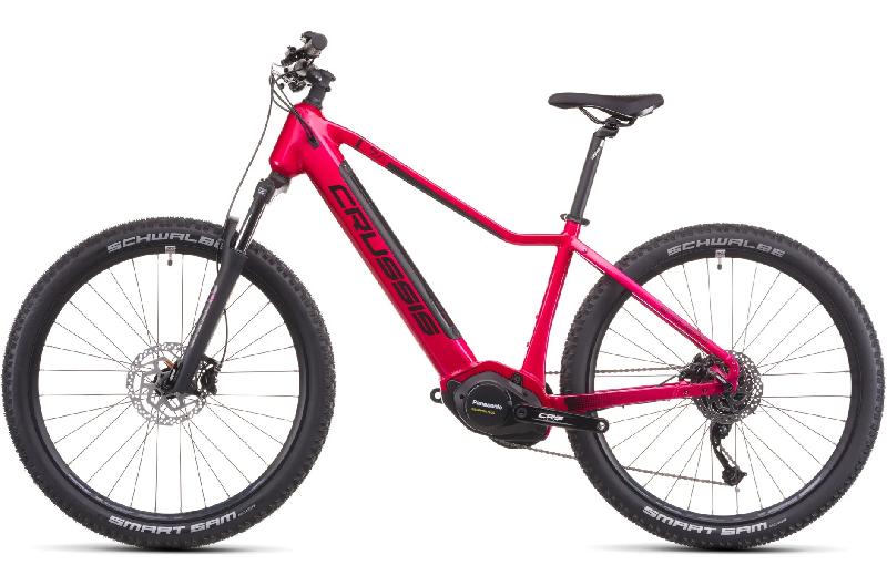 Elektrokolo crussis 3603 e guera 7 11 715 wh barva cervena cerna 2