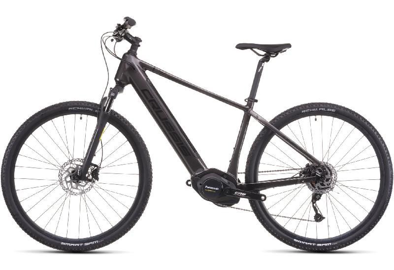 Elektrokolo crussis 3621 one cross 7 11 715 wh barva antracitova cerna 2