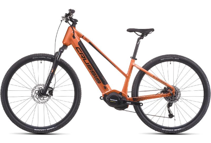 Elektrokolo crussis 3622 e cross low 7 11 518 wh barva oranzova cerna 2