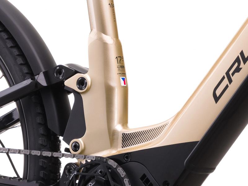 Elektrokolo crussis 3813 e country full 10 11 715 wh barva rose gold   cerna 7