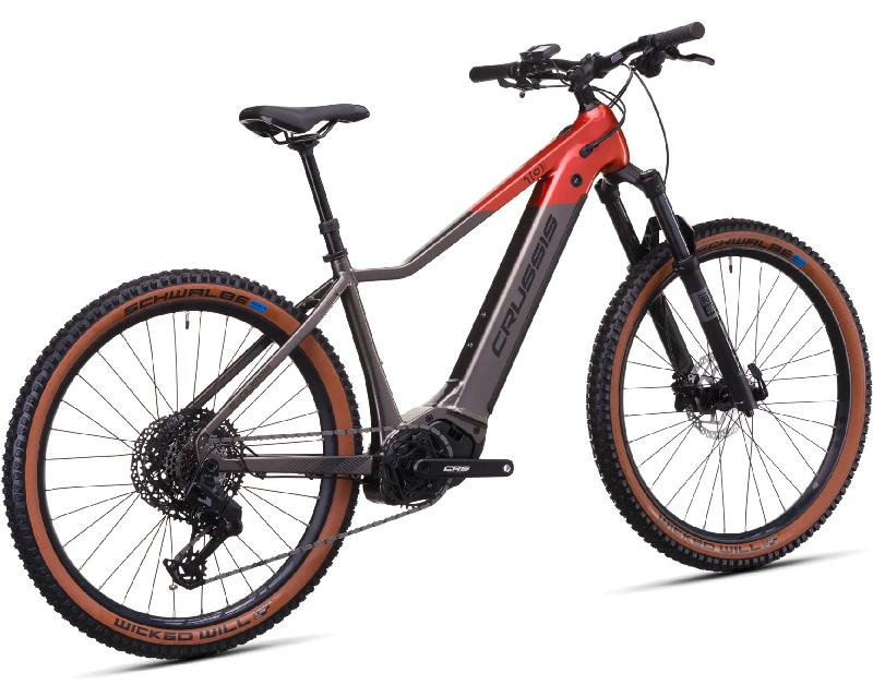 Elektrokolo crussis 3816 e guera 10 11 715 wh barva metalicka cervena karbonova cerna 3