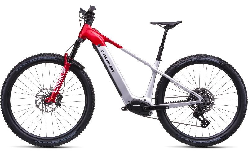 Elektrokolo crussis 3996 e hard 10 11 pro 715 wh barva stribrna   cervena 1