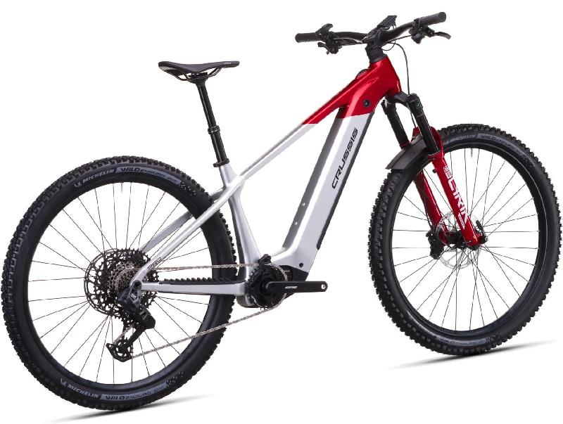 Elektrokolo crussis 3996 e hard 10 11 pro 715 wh barva stribrna   cervena 3