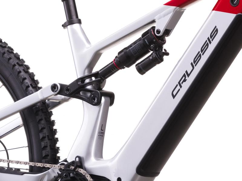 Elektrokolo crussis 4037 e full 10 11 pro 715 wh barva stribrna   cervena 7
