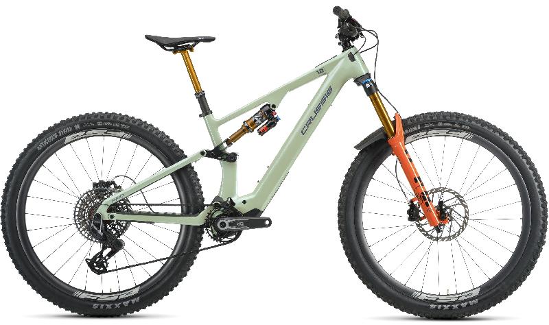 Elektrokolo crussis 4534 e full 12 11 pro 800 wh barva svetla zelena