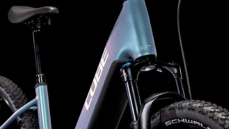 Elektrokolo cube 3555 reaction hybrid pro 800 easy entry barva smaragdgrey n prism 2