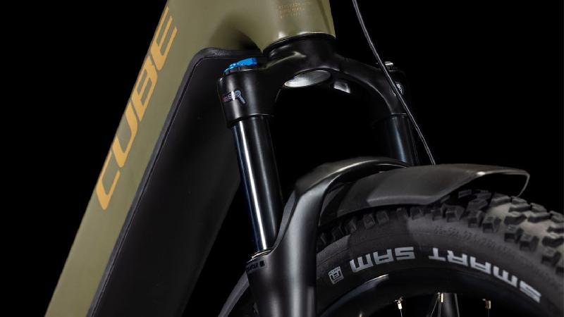 Elektrokolo cube 3561 reaction hybrid pro 800 easy entry allroad barva dustyolive n gold 2