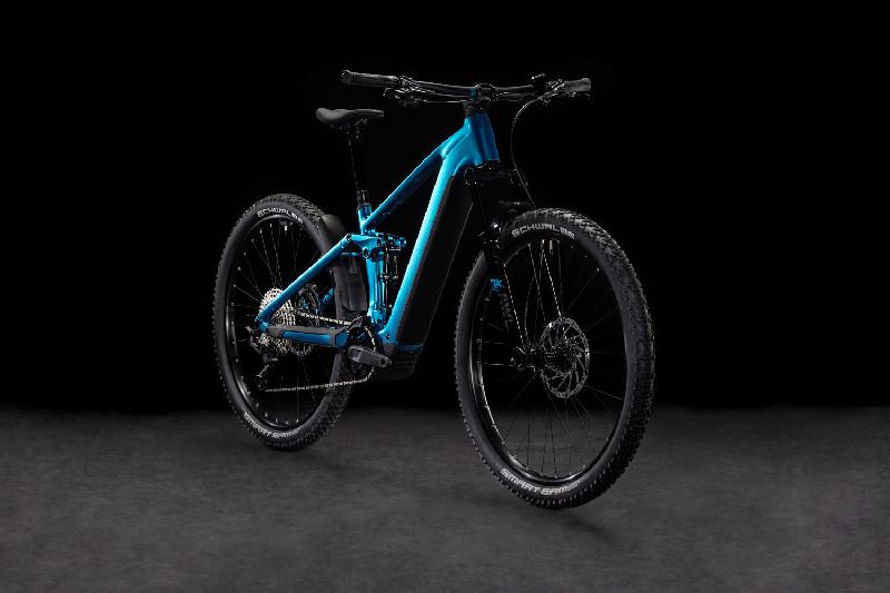 Elektrokolo cube 3584 stereo hybrid one22 slx 800 barva electricblue n black 1