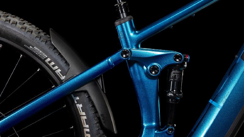 Elektrokolo cube 3584 stereo hybrid one22 slx 800 barva electricblue n black 3