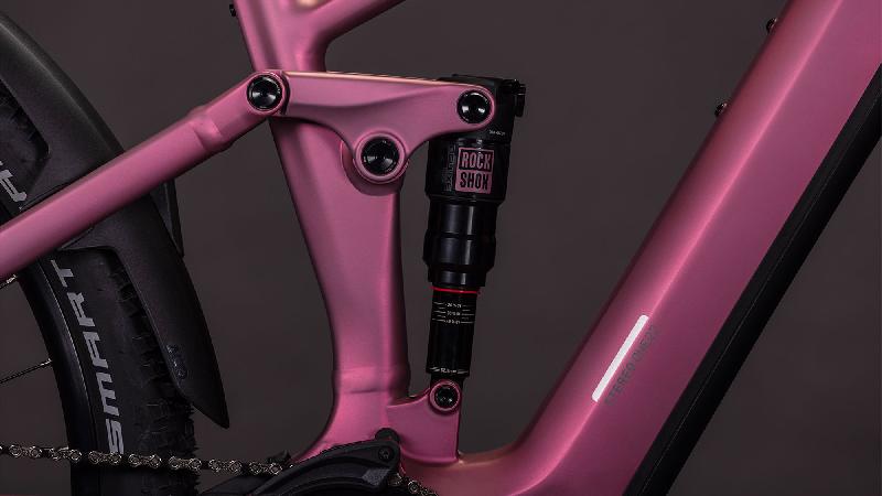 Elektrokolo cube 3665 stereo hybrid one22 race 800 barva shiftblush n black 3