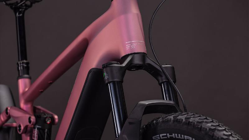 Elektrokolo cube 3665 stereo hybrid one22 race 800 barva shiftblush n black 5