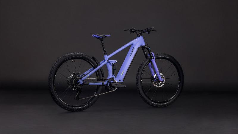 Elektrokolo cube 3695 stereo hybrid one22 pro 800 barva lucidlilac n lime 6