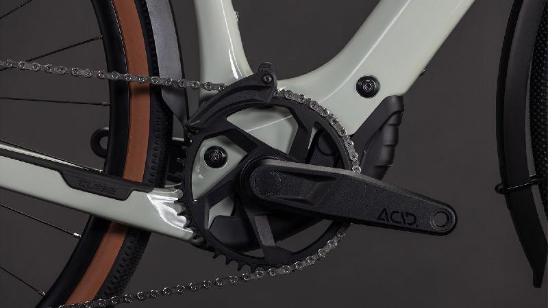 Elektrokolo cube 3736 nuroad hybrid c:62 race 400x barva reedbeige n black 4