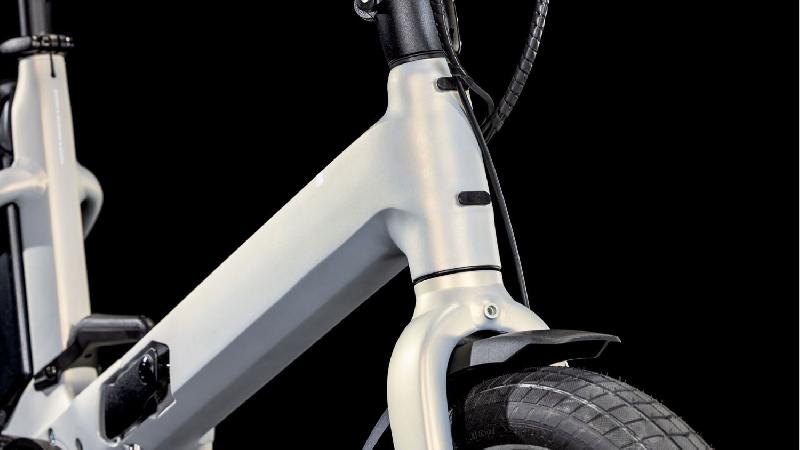 Elektrokolo cube 3743 fold hybrid comfort 500 barva pearlysilver n white 5