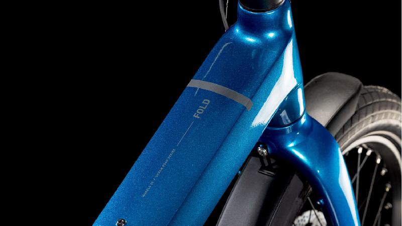 Elektrokolo cube 3744 fold hybrid comfort 500 barva electricblue n reflex 1