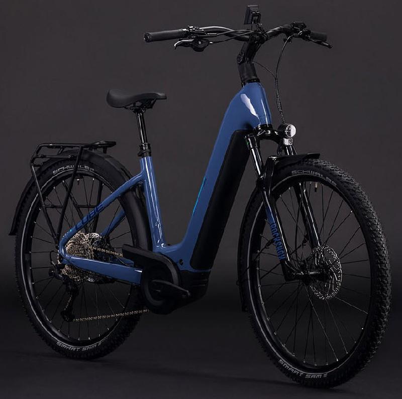 Elektrokolo cube 4494 nuride hybrid exc 800 barva jeanblue blue 3