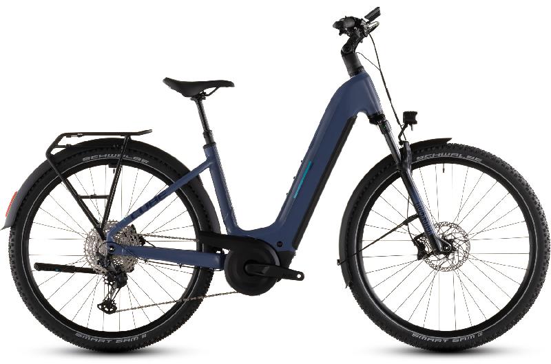Elektrokolo cube 4494 nuride hybrid exc 800 barva jeanblue blue