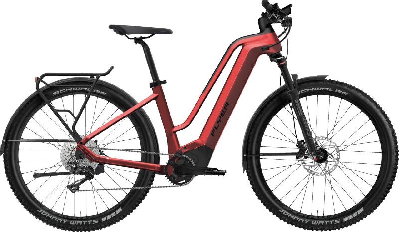 FLYER G2 Goroc2 6.30 Trapeze barva MERCURY RED GLOSS 2026 kola 29 baterie 20,8 Ah
