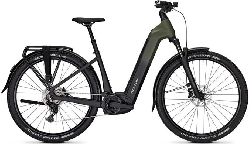 FOCUS AVENTURA² 6.7 X barva HUNTSMENGREEN MATT/MAGIC BLACK 2026 kola 29 baterie 22,22 Ah