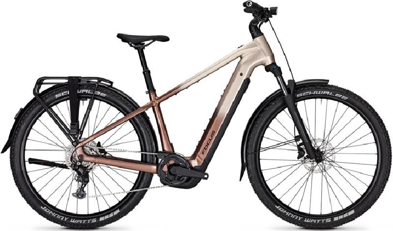 FOCUS AVENTURA² 6.7 barva ADAMANT SILVER/PLATINUM BRONZE 2026 kola 29 baterie 16,7 Ah