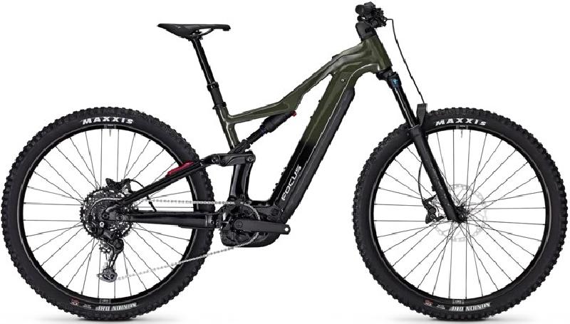 FOCUS THRON² 6.7 barva URBAN GREEN/MAGIC BLACK 2025 kola 29 baterie 16,66 Ah