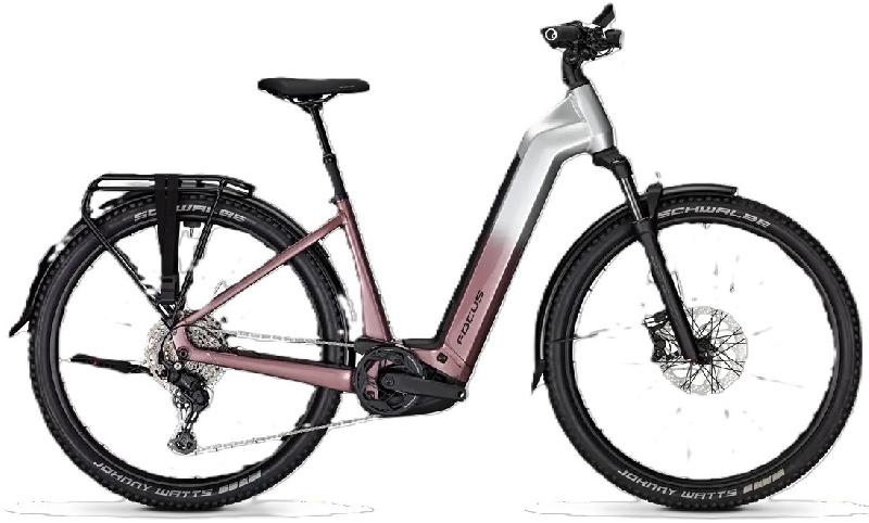 FOCUS AVENTURA² 6.8 barva NEPALSILVER/MAUVE 2026 kola 29 baterie 22,2 Ah