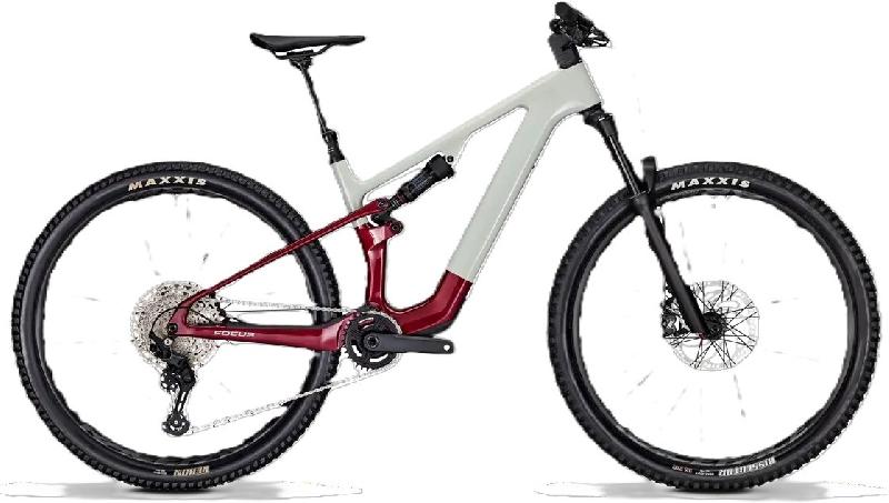 FOCUS VAM² SL 8.7 barva LIGHTGREY/MAHAGONYREDGLOSSY 2024 kola 29 baterie 12 Ah