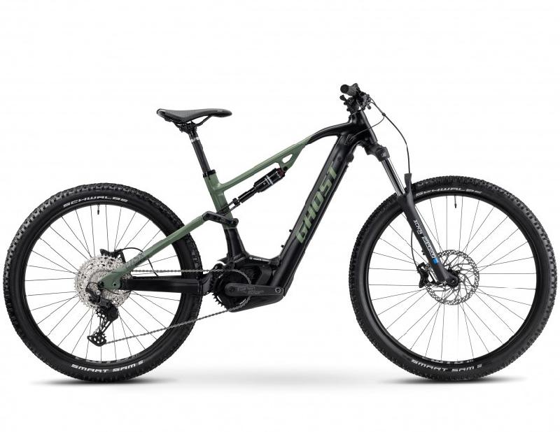 GHOST E-ASX 130 Essential B625 barva BLACK/GREEN 2024 kola 27,5+