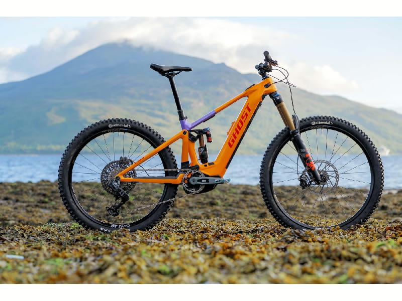 Elektrokolo ghost 2811 e riot cf full party barva orange dazzling mango diva purple glossy 6
