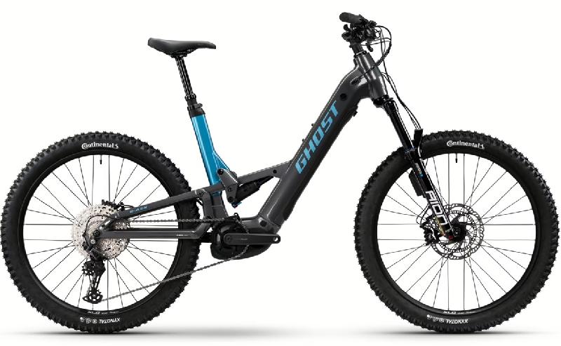 Elektrokolo ghost 4000 e asx abs low barva shadowed slate   light nay blue glossy 1