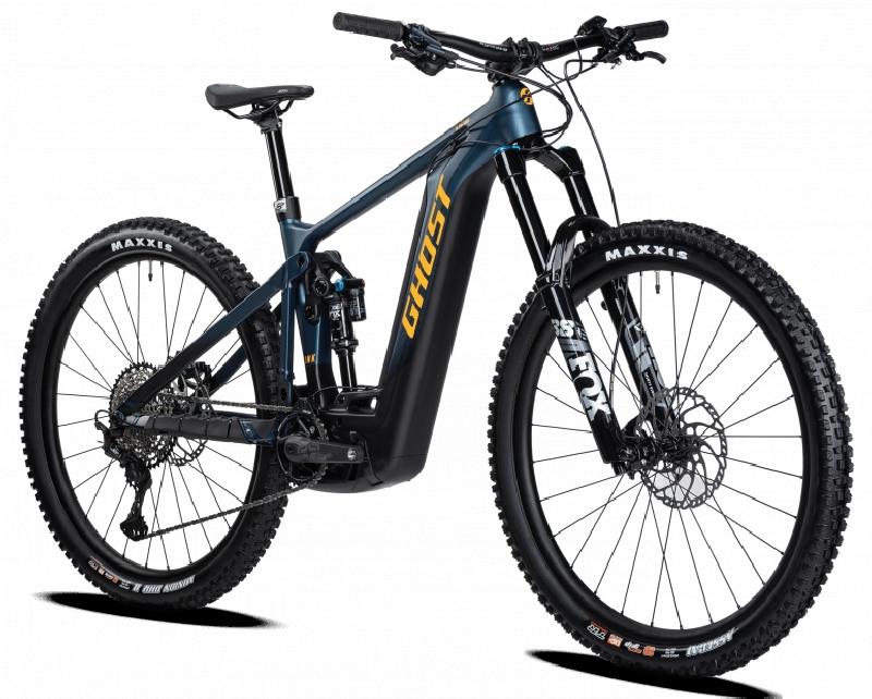 Elektrokolo ghost 802 ghost e riot enduro pro 29 b750 barva dirty blue orange