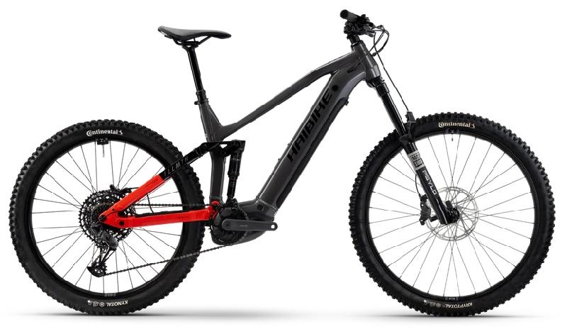 Elektrokolo haibike 3527 allmtn 4 high barva silver red black