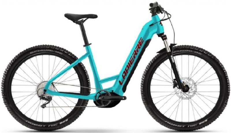 LAPIERRE Overvolt HT 7.6 Low barva GLOSSY TURQUOISE 2024 kola 27,5 baterie 17,3 Ah