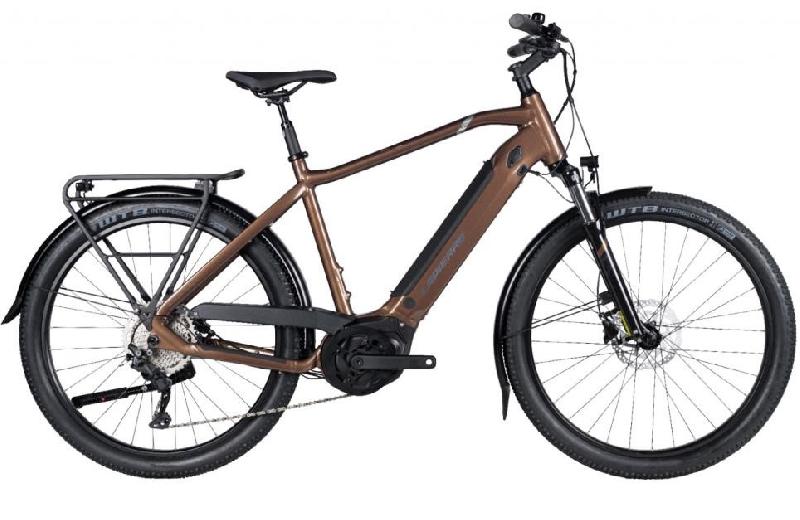 LAPIERRE E-Explorer 6.5 barva HNĚDÁ 2022 kola 27,5 baterie 13,8 Ah