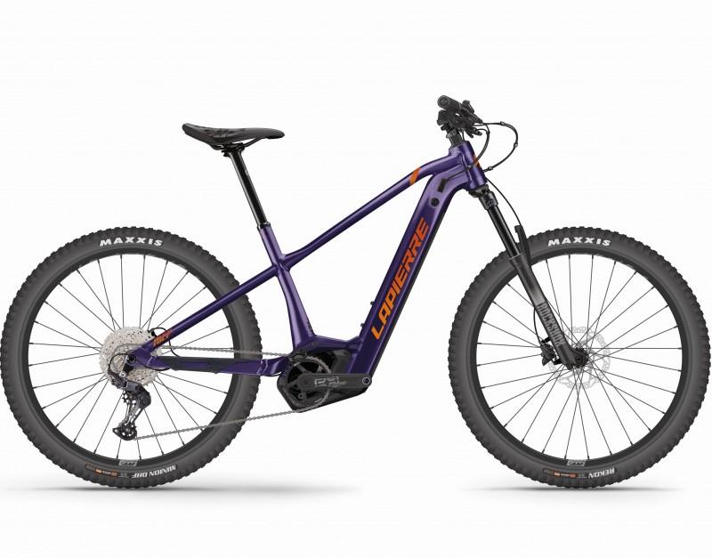 LAPIERRE Overvolt HT 9.7 barva FIALOVÁ 2023 kola 27,5 baterie 20,8 Ah