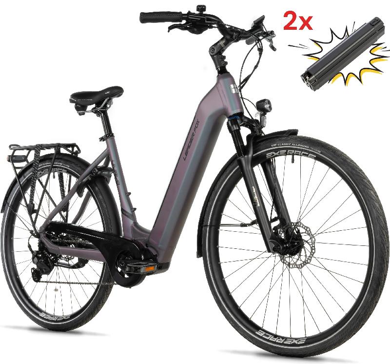 LEADER FOX VIVALO 28 barva GREY 2026 kola 28 baterie 12,86 Ah