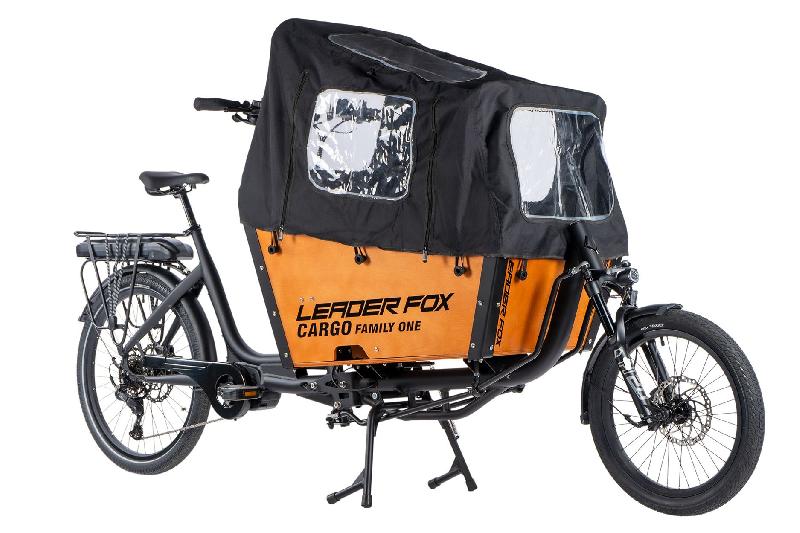 Elektrokolo leader-fox 987 cargo e bike family one barva cerna 1