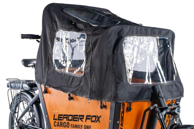 Elektrokolo leader-fox 987 cargo e bike family one barva cerna 2