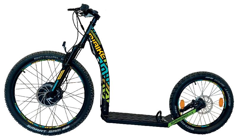 Elektrokoloběžka mamibike 609 mountain 2022 250w barva gold 1