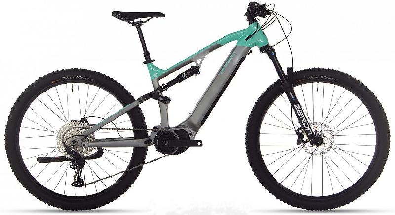 MAXBIKE HALDEN 2.0 PRO barva TYRKYSOVÁ 2024 kola 29 baterie 20 Ah